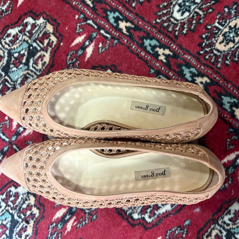 Paul Green Aries flat sisal size 8 EUC